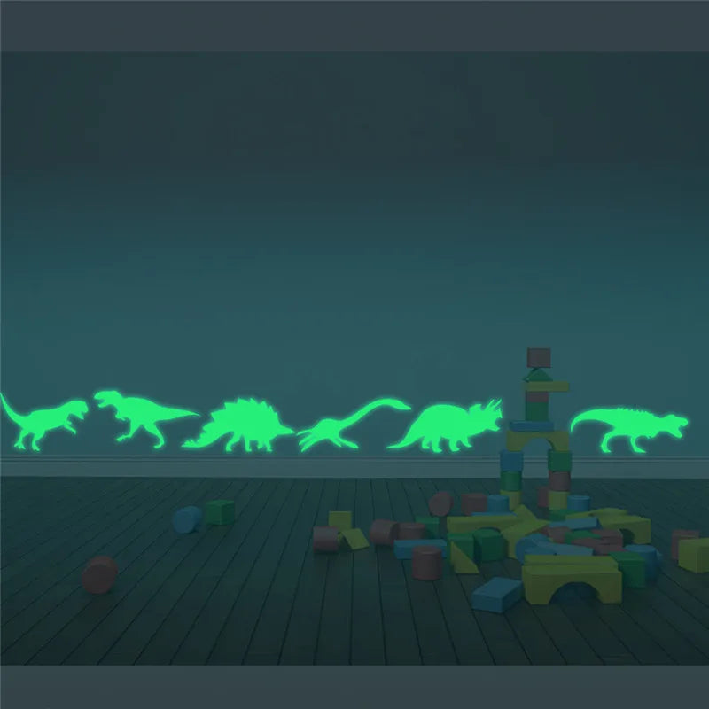 Dinosaurs Glow In The Dark Stickers