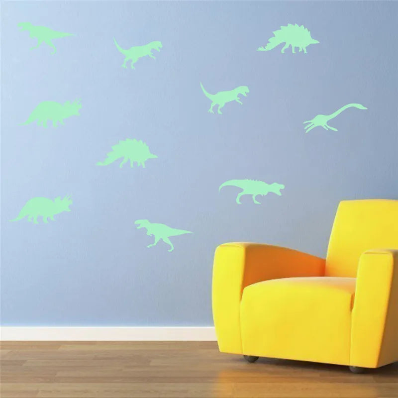 Dinosaurs Glow In The Dark Stickers