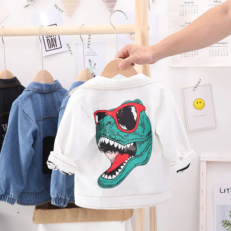 Dinosaur Jeans Jackets for Kids