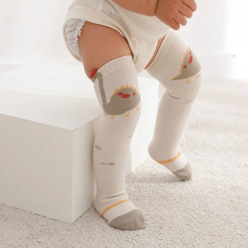 Dinosaurs Knee High Socks for Kids