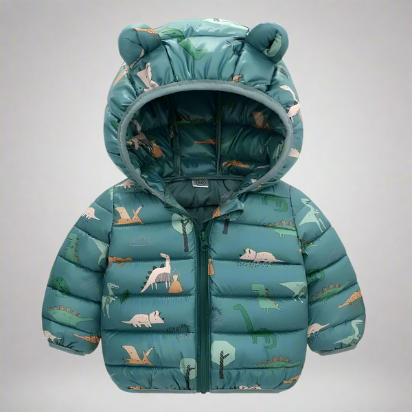 Dinosaur Winter Ears Hoodie Coat