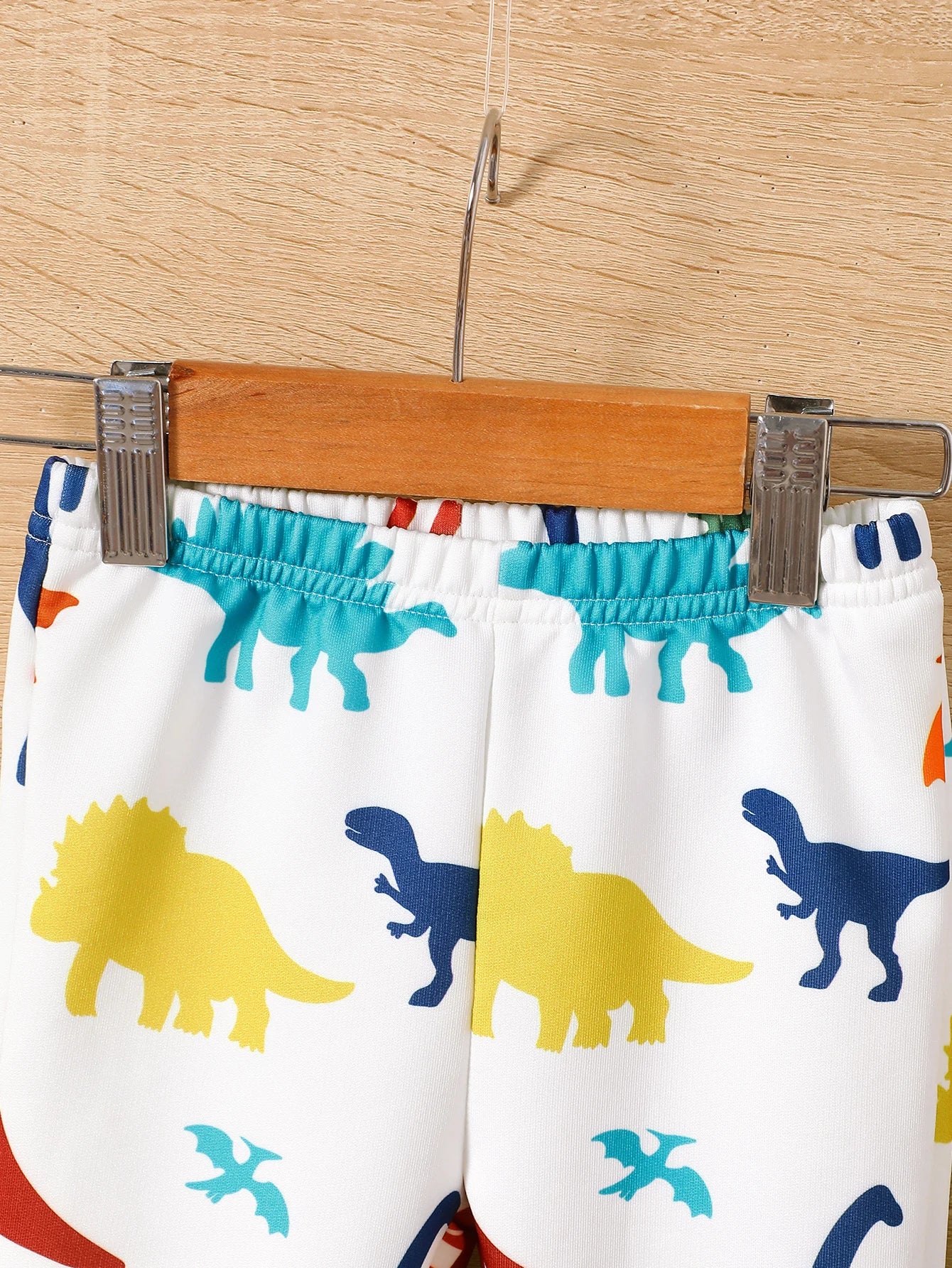 Colorful Dinosaur Jumper and Tracksuit Set