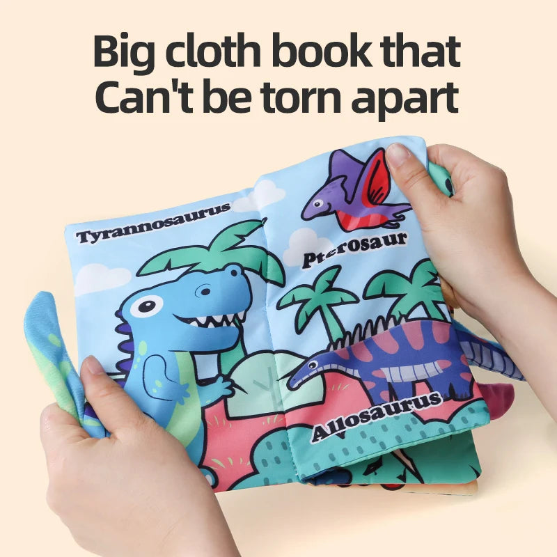 Dinosaur Book - Educational Cloth Book