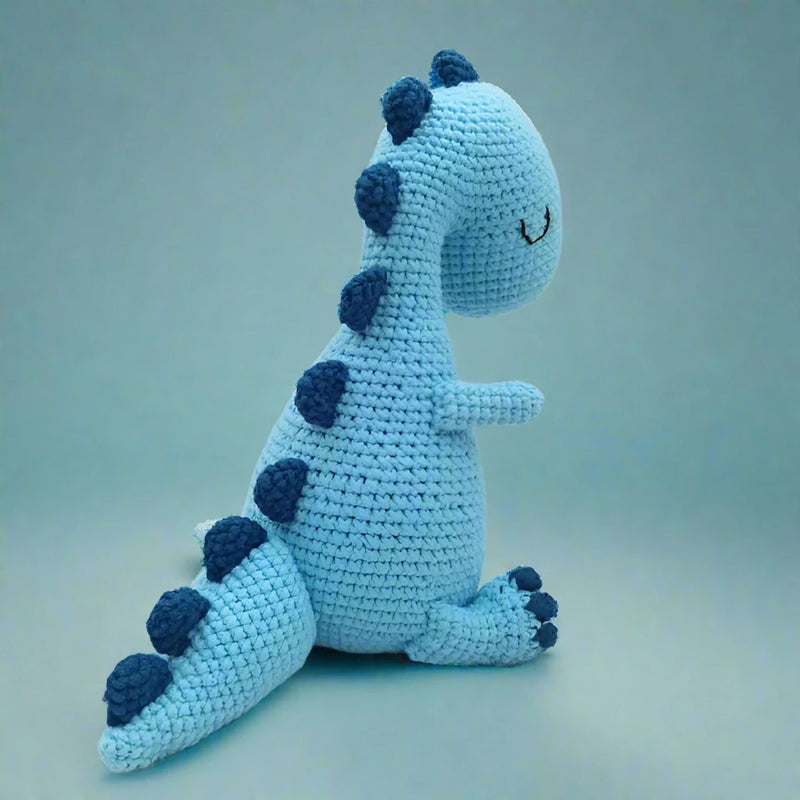 Hand Made Dinosaur Crochet Toy