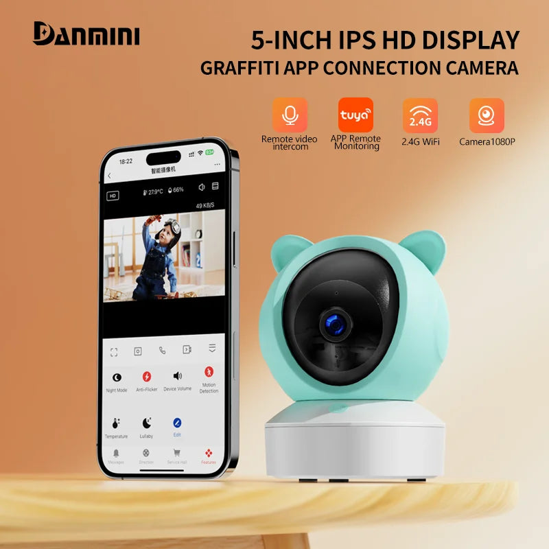 Wireless Baby Monitor Security Camera DinoGuardian