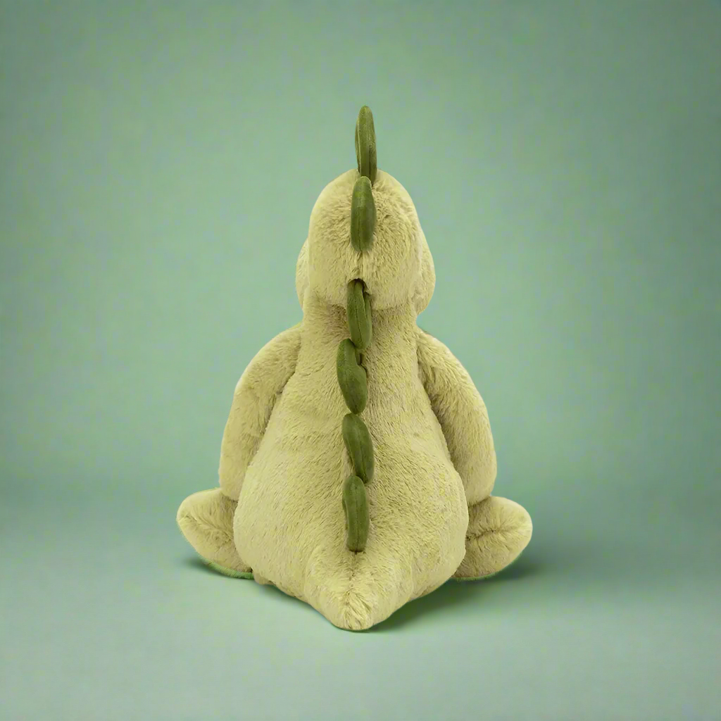 Cute Green Dino Plush Toy