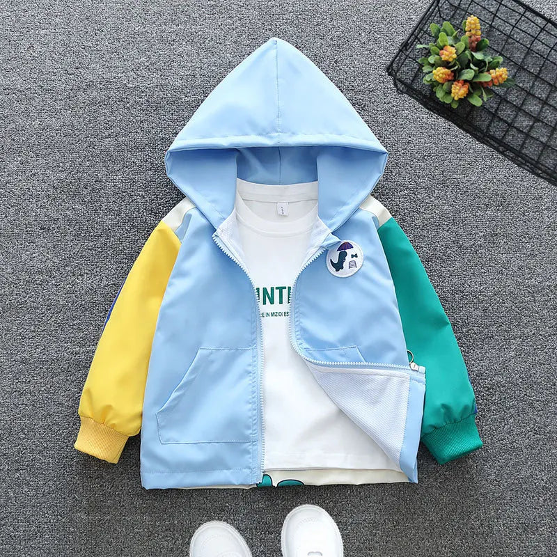 Dinosaur Windbreaker Jacket for Kids