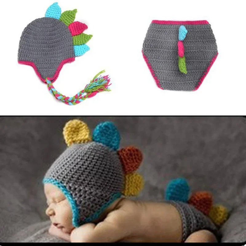 Dinosaur Newborn Outfit - Newborn Photo Shooting