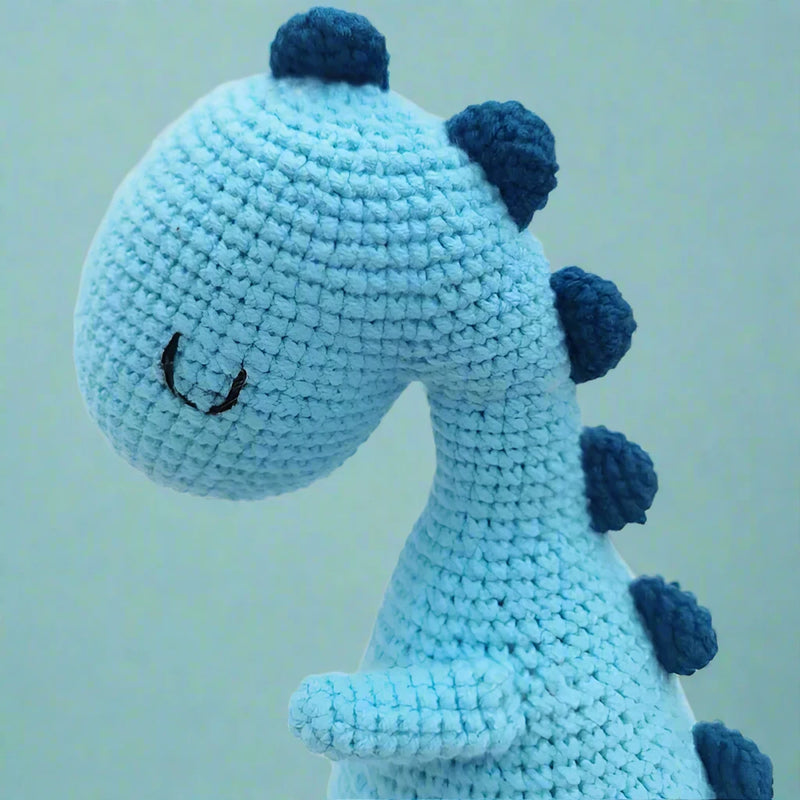 Hand Made Dinosaur Crochet Toy