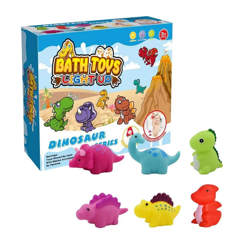 Dinosaur Light Up Bath Toys Glowing Dinosaur