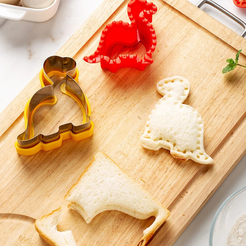 Dinosaur Sandwich Cutter - Dinosaur Mold for Baking Tools