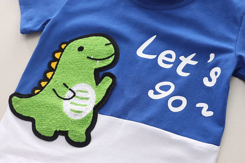 Let's Go Dinosaur Infant Summer Clothes