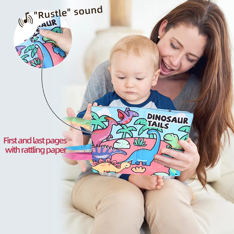 Dinosaur Book - Educational Cloth Book