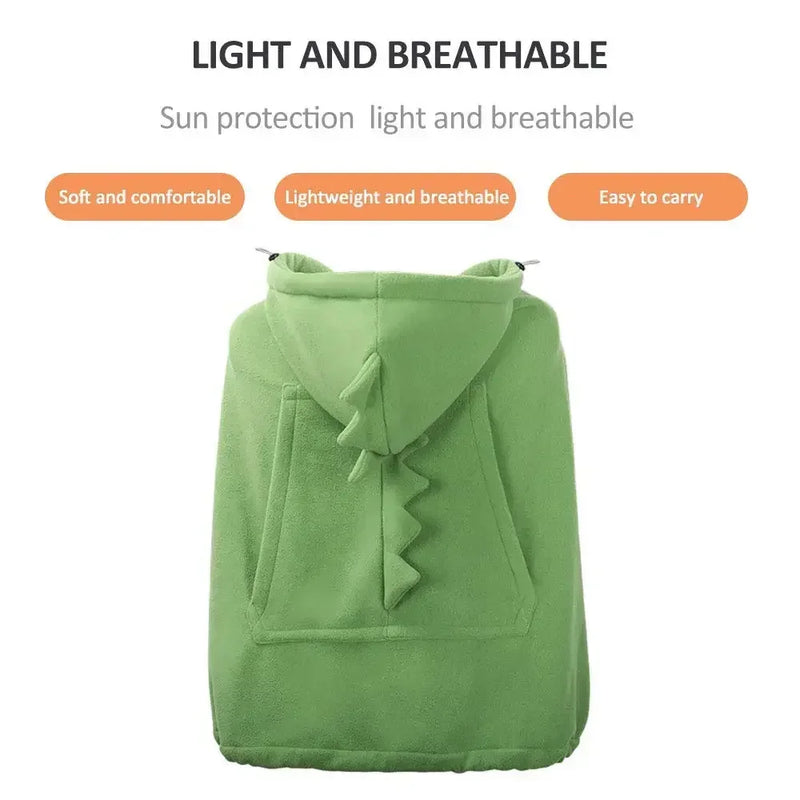 Multifunctional Baby Carrier Cover - Dinosaur Stroller Blanket