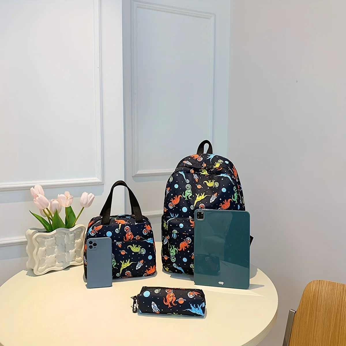 Dinosaur Backpack Set for Kids