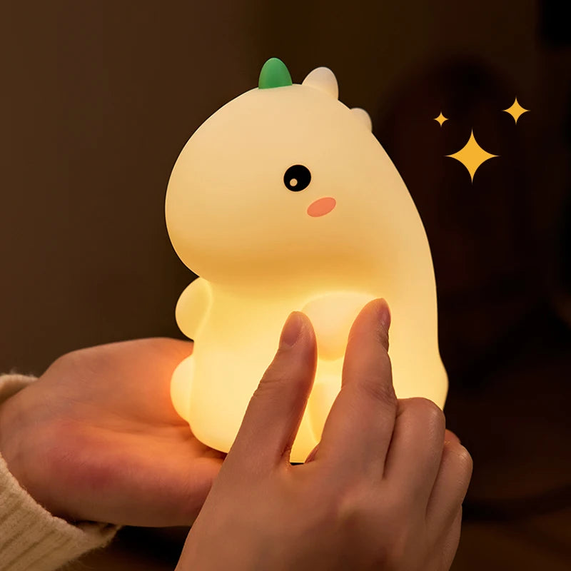 Dinosaur Silicone Bedside Lamp
