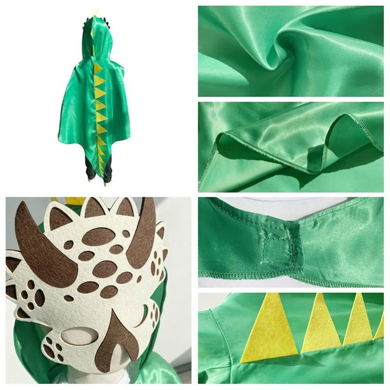 Dinosaur Costume - Cape and Mask