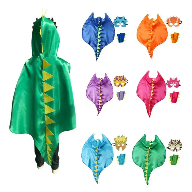 Dinosaur Costume - Cape and Mask