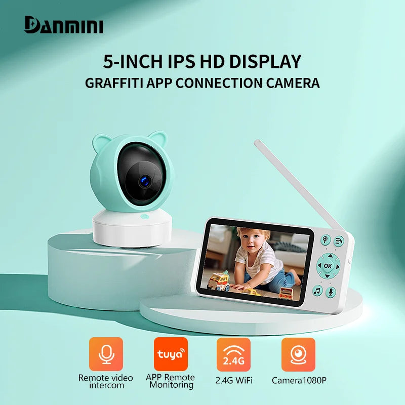 Wireless Baby Monitor Security Camera DinoGuardian