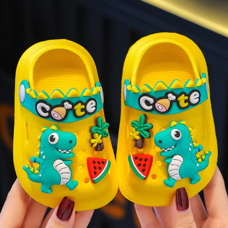 Dino Fun Summer Slippers for Kids