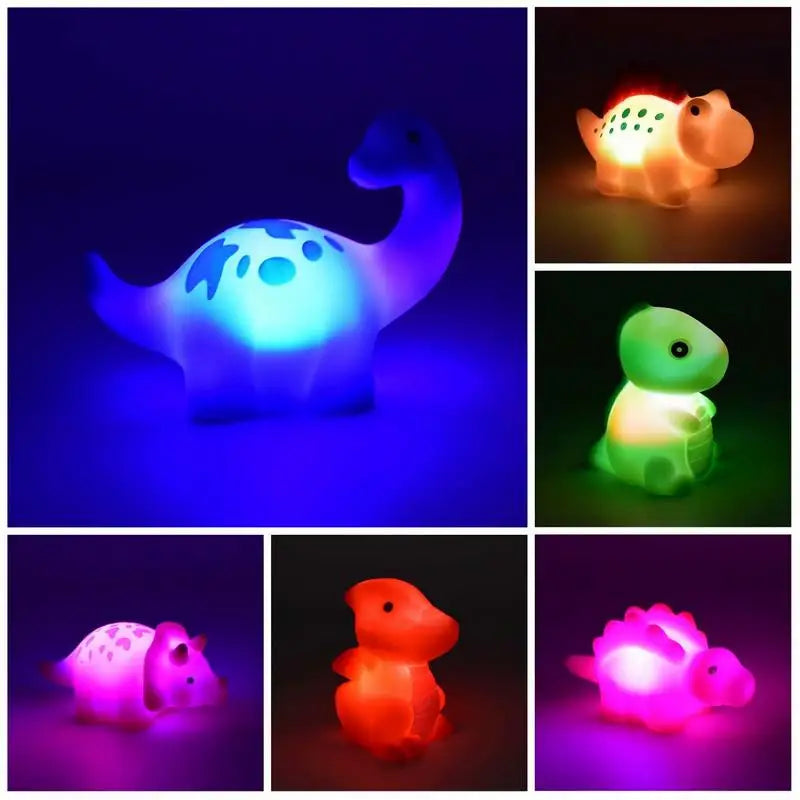 Dinosaur Light Up Bath Toys Glowing Dinosaur