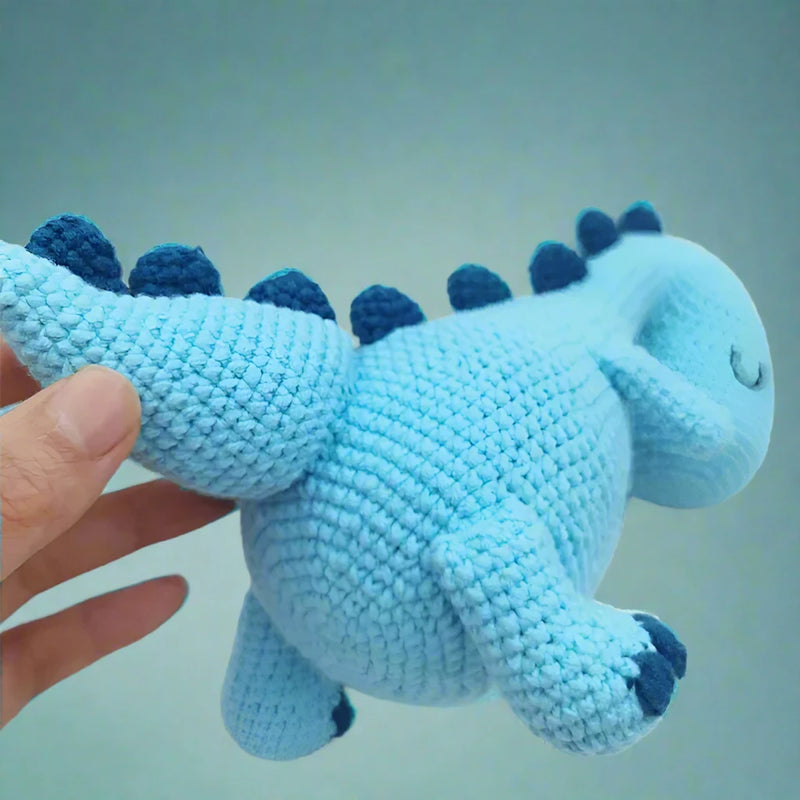 Hand Made Dinosaur Crochet Toy