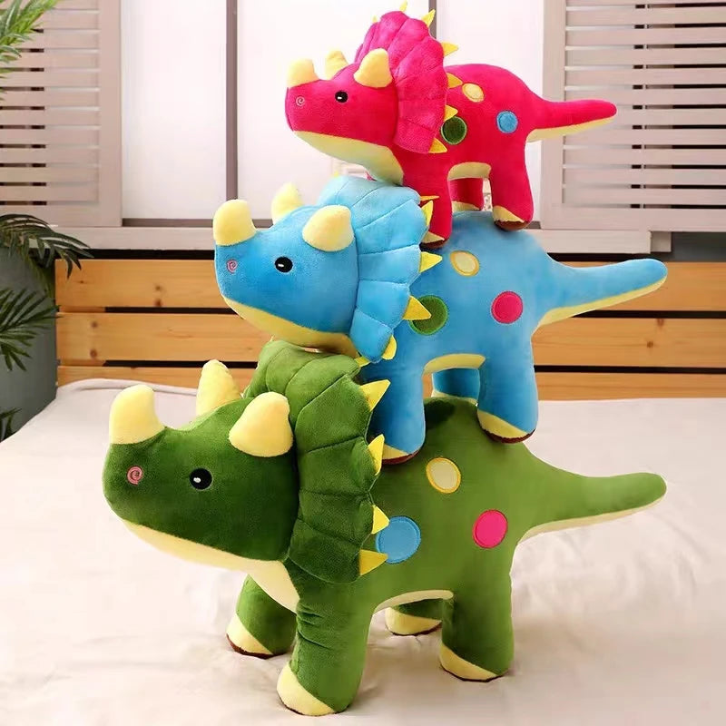 Big Triceratops Dinosaur Plush Toy