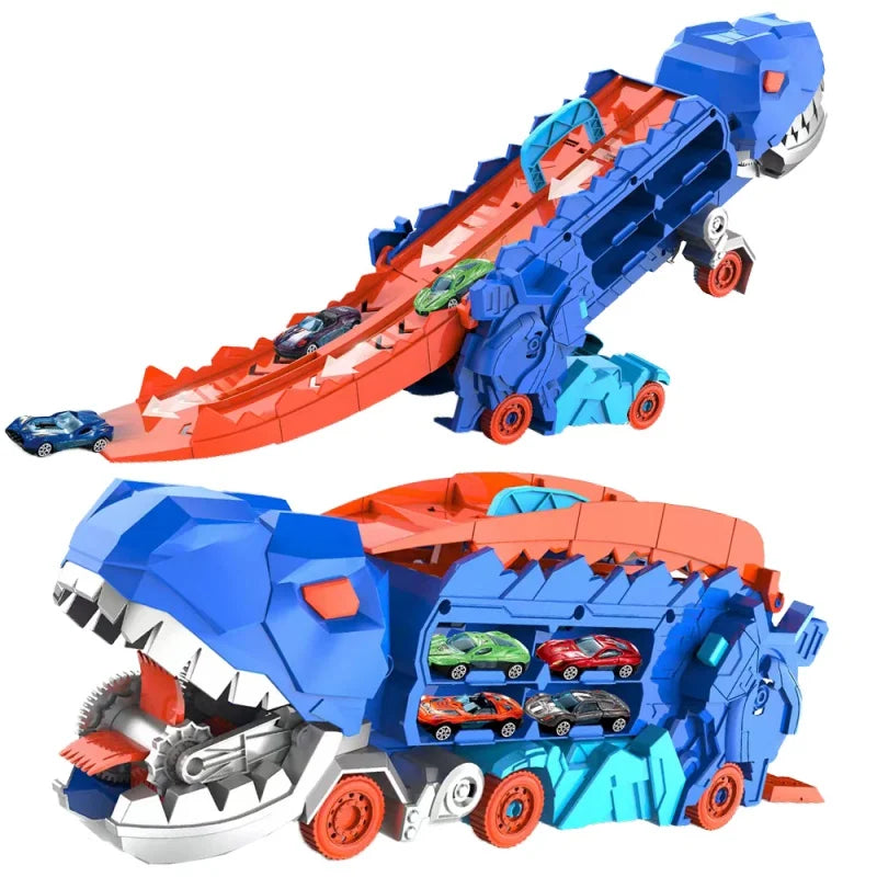 Dinosaur Transporter Truck Toy - Car Track Toy