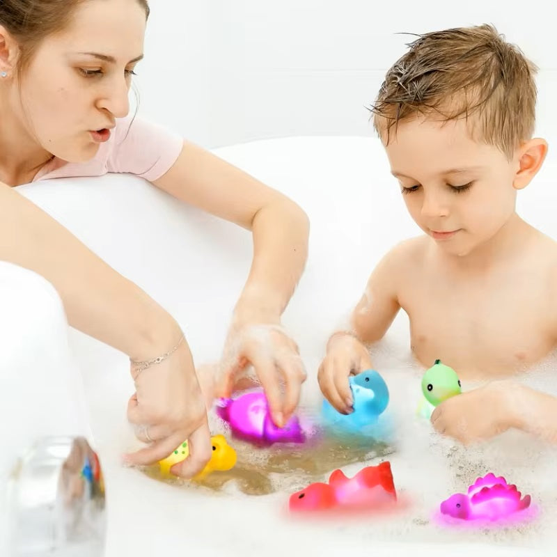 Dinosaur Light Up Bath Toys Glowing Dinosaur