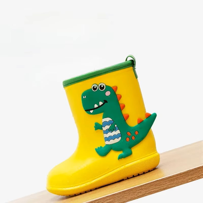 Cute Dinosaur Rain Boots for Children - Gumboots for Kids