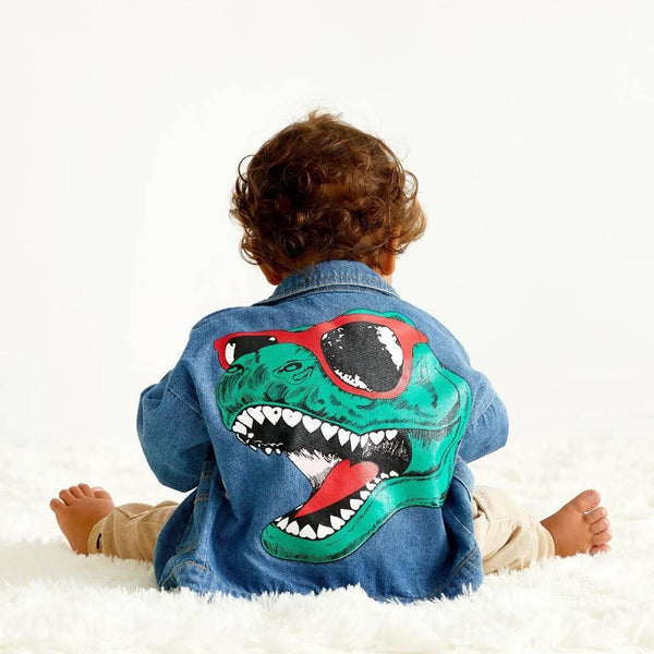 Dinosaur Jeans Jackets for Kids